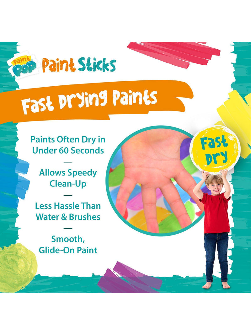 Paint Pop paint sticks 12 pack, imported from the UK