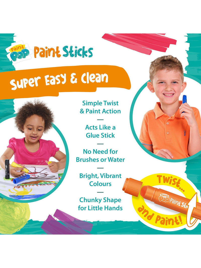 Paint Pop paint sticks 12 pack, imported from the UK