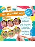 Paint Pop face paint sticks 12-pack, imported from the UK