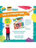 Paint Pop face paint sticks 12-pack, imported from the UK