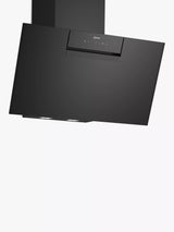 John Lewis Neff N50 D85IFN1S0B 80cm Angled Chimney Cooker Hood, Black- Buy online at McGrocer