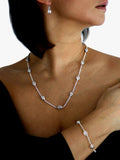 Nina B lantern drop earrings sterling silver - British product