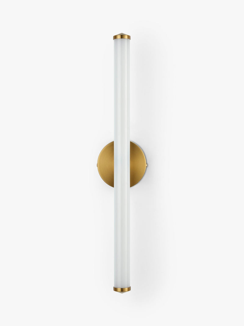 John Lewis Deco Rod LED bathroom wall light, imported from the UK