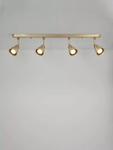 John Lewis John Lewis Baldwin 4 Spotlight Ceiling Bar Antique- Buy online at McGrocer