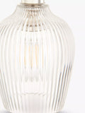 John Lewis Fulbrook clear glass ceiling shade, easy-fit, UK version