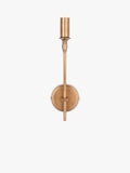 John Lewis Elk wall light fitting in matt antique brass, imported from the UK