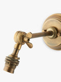 John Lewis wall light aged brass, imported from the UK