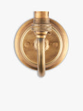 John Lewis Pompion swan neck wall light aged brass, imported from the UK