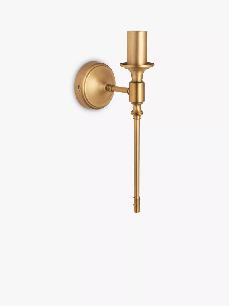 John Lewis Hart wall light antique brass, UK version