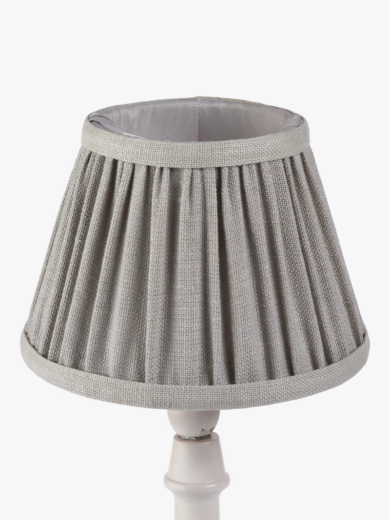 John Lewis Sophia Pleated Candle Lampshade H11.5x17cm - British product