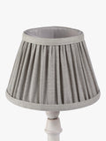 John Lewis Sophia Pleated Candle Lampshade H11.5x17cm - British product