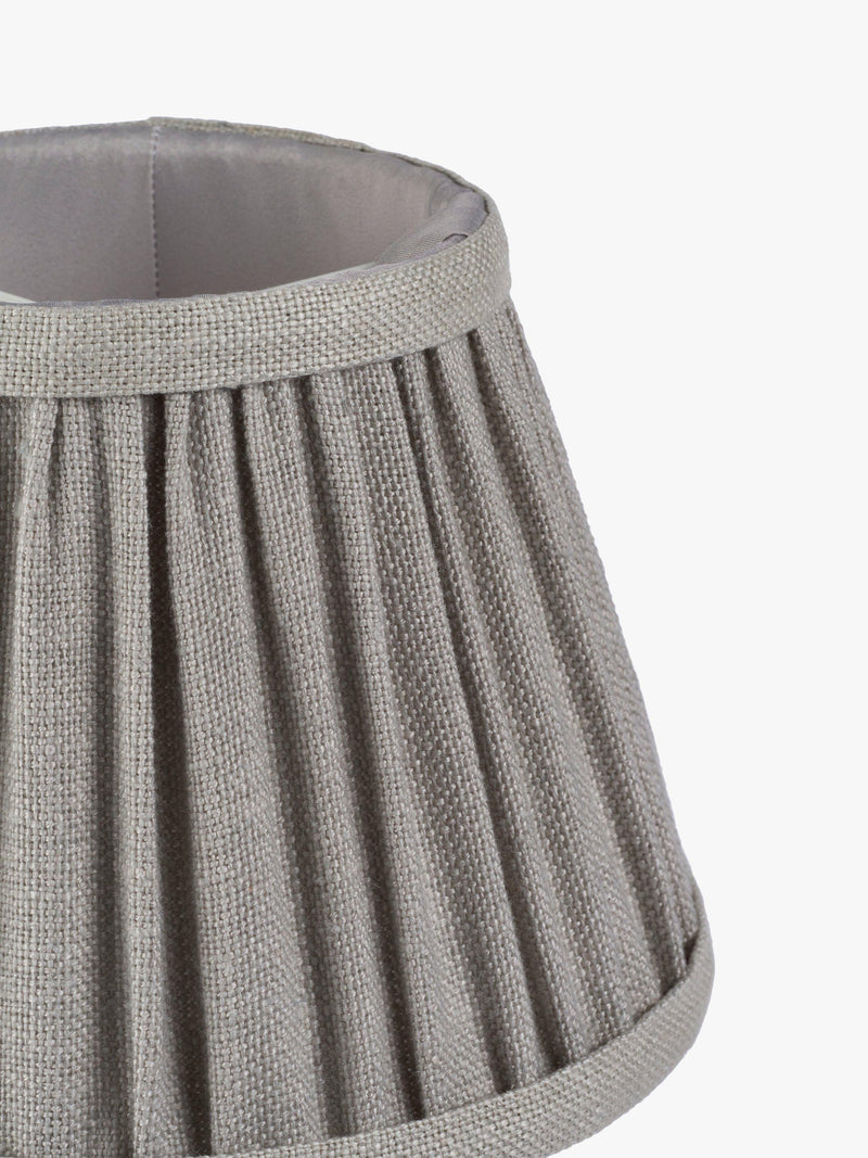 John Lewis Sophia Pleated Candle Lampshade H11.5x17cm - British product