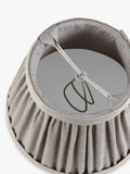 John Lewis Sophia Pleated Candle Lampshade H11.5x17cm - British product