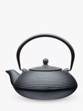La Cafetière cast iron teapot black 900ml - British product