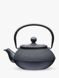 La Cafetière black cast iron teapot with removable infuser, 600ml, UK version