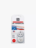 Go Travel UK-USA travel adaptor compact design - British product