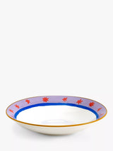 John Lewis Eleanor Bowmer Electric Coast Star Stoneware Pasta Bowl, Multi, 22.5cm- Buy online at McGrocer