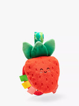 John Lewis Peek-a-Boo Strawberry Take-Along Baby Toy with Mirror and Teething Ring- Buy online at McGrocer