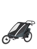 Thule Chariot Jog Kit Double with puncture-resistant wheels (British brand)