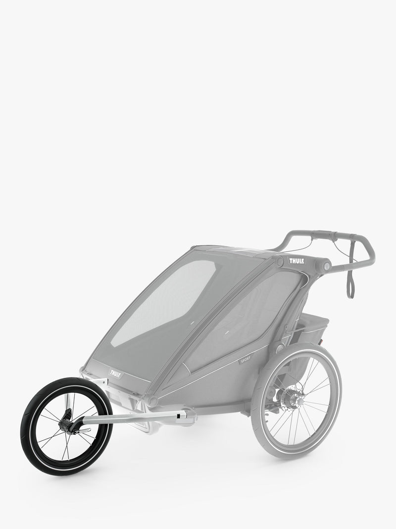 Thule Chariot Jog Kit Double with puncture-resistant wheels (British brand)