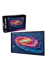 John Lewis LEGO Art 31212 The Milky Way Galaxy Wall Art Building Kit- Buy online at McGrocer