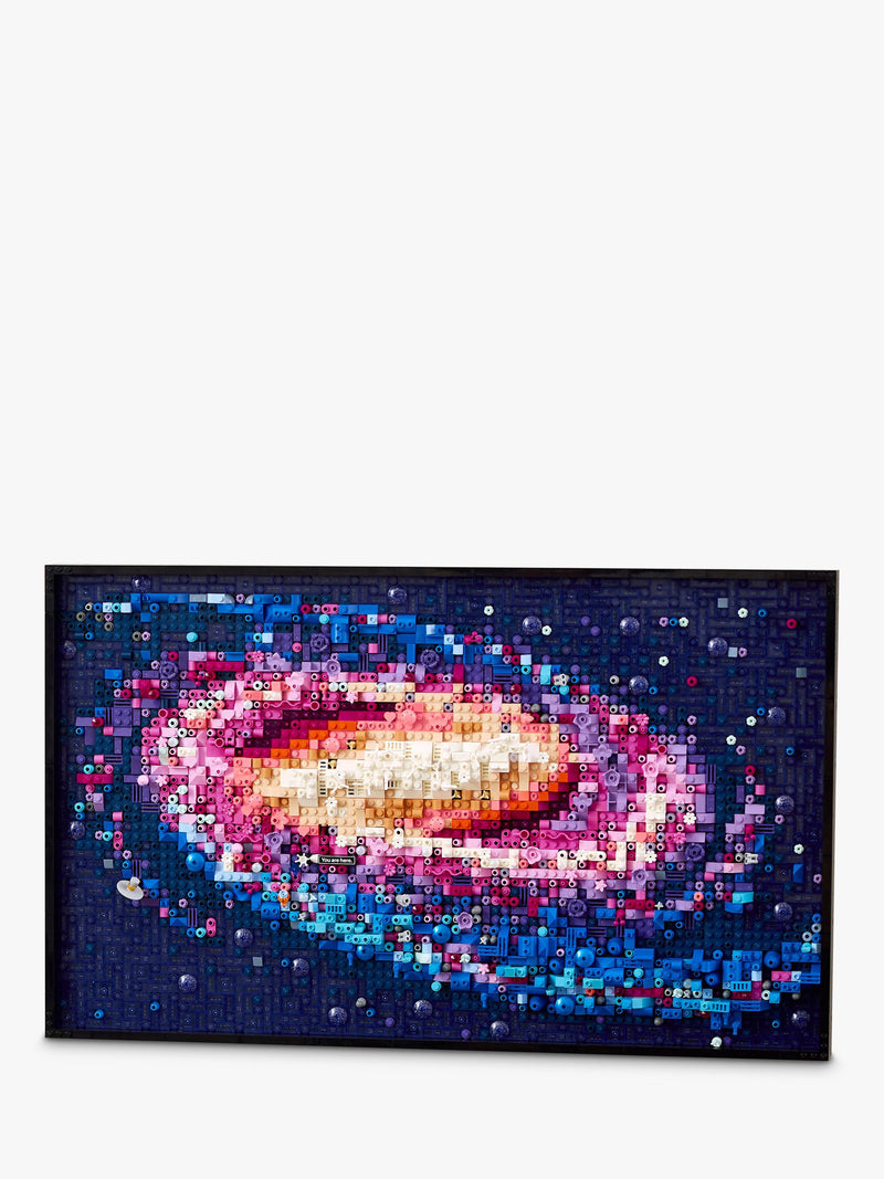 LEGO Milky Way Galaxy wall art building kit with 3,091 pieces, UK version