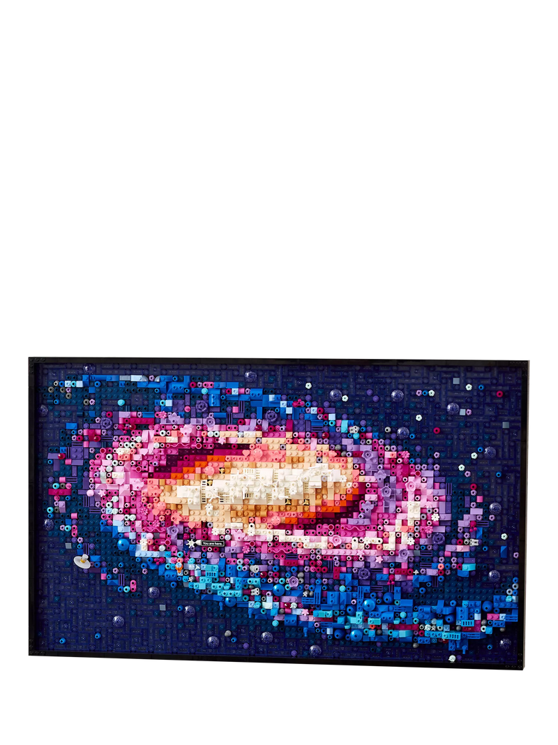LEGO The Milky Way Galaxy wall art building kit, UK version
