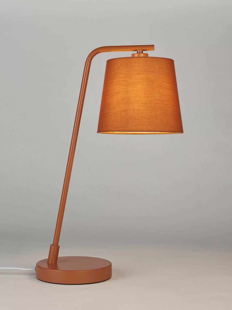 John Lewis Harry table lamp with tapered drum shade (British brand)