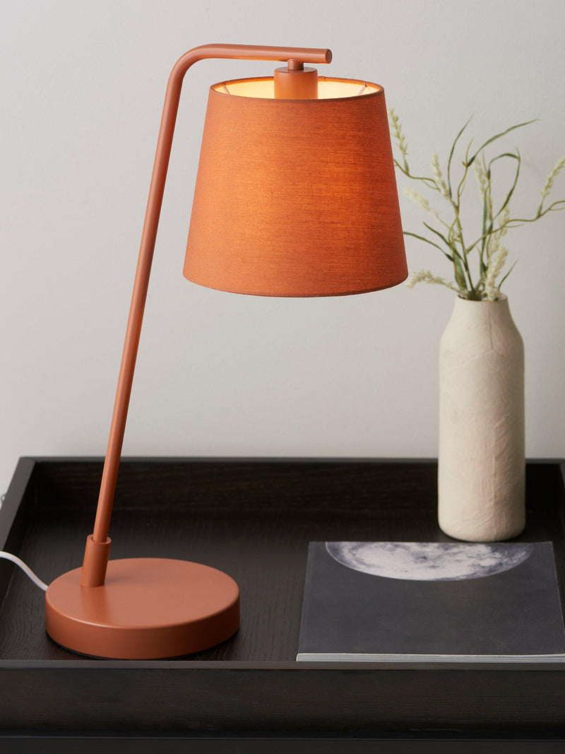 John Lewis Harry table lamp with tapered drum shade (British brand)