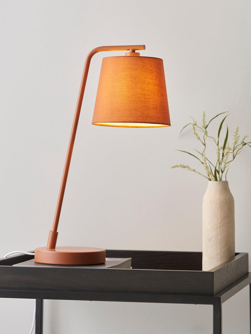 John Lewis Harry table lamp with tapered drum shade (British brand)