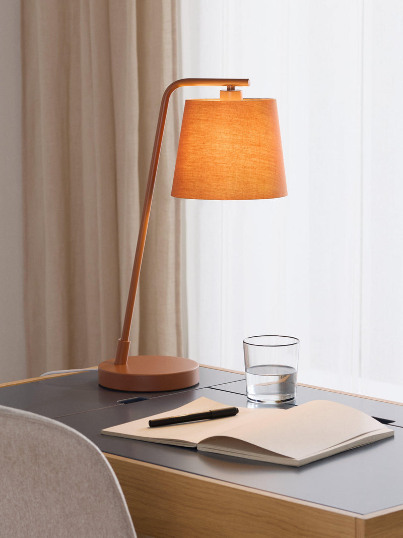 John Lewis Harry table lamp with tapered drum shade (British brand)