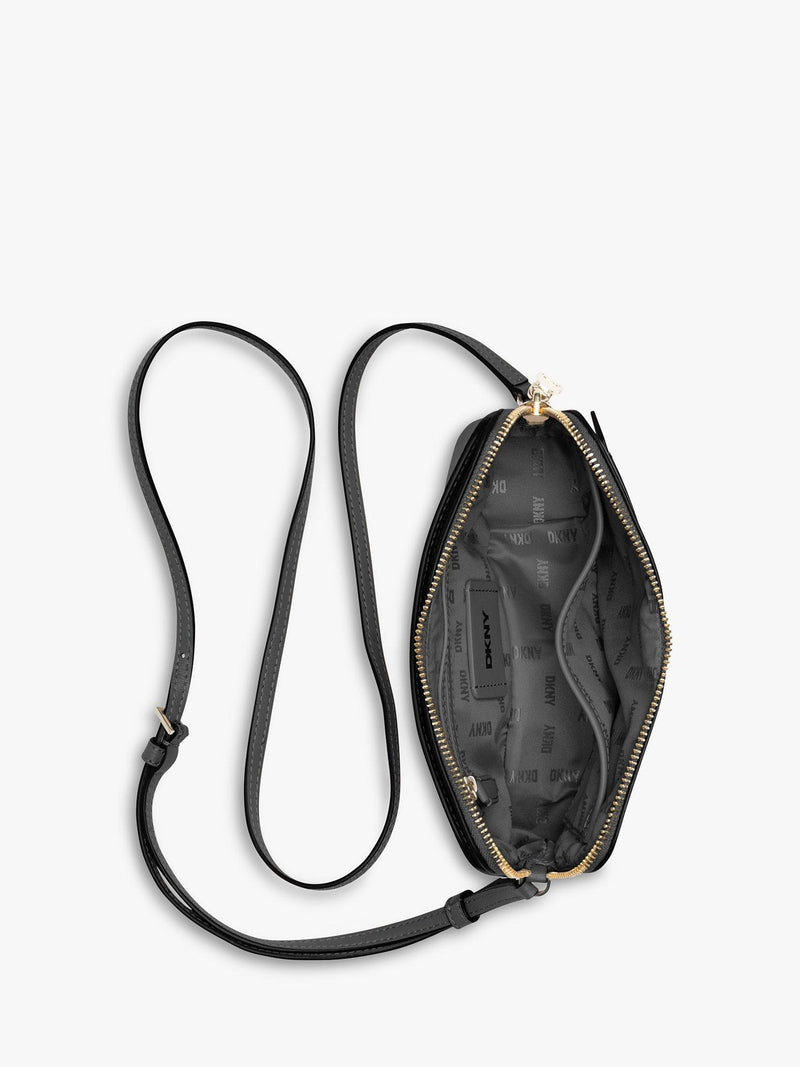 DKNY Bryant leather cross body bag 22cm - British product