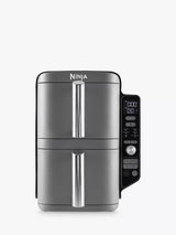 John Lewis Double Stack XL 2-Drawer Air Fryer in Grey- Buy online at McGrocer