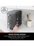 Ninja Double Stack XL 2-Drawer Air Fryer in Grey, imported from the UK