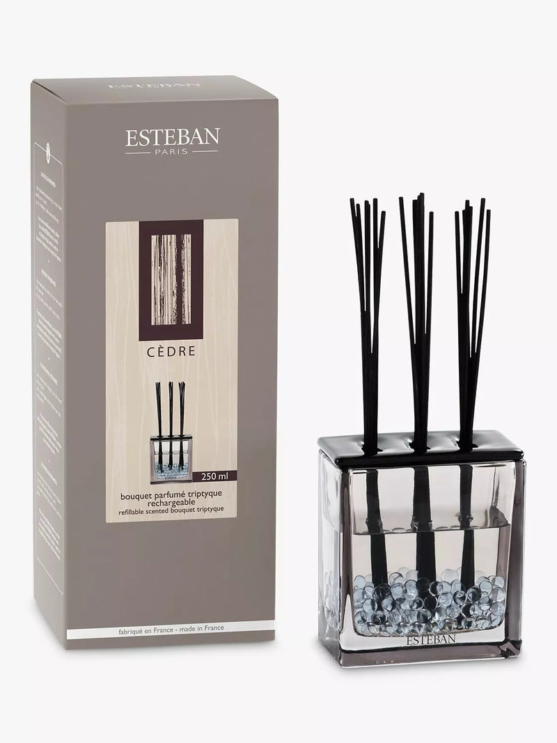 Esteban cedar reed diffuser 250ml refillable (British brand)