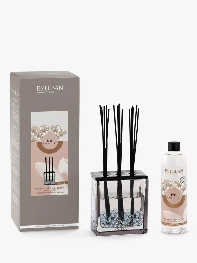Esteban reed diffuser Iris Cashmere 250ml, imported from the UK