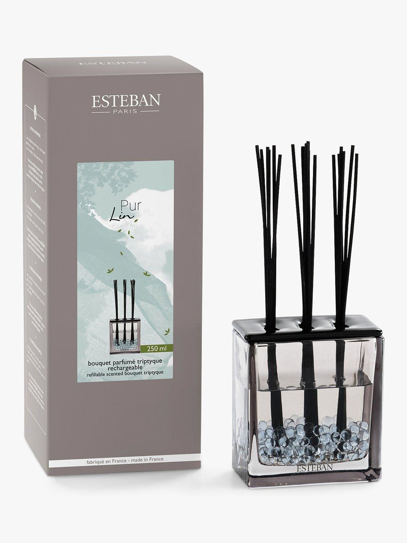 Esteban Pure Linen reed diffuser 250ml (British brand)
