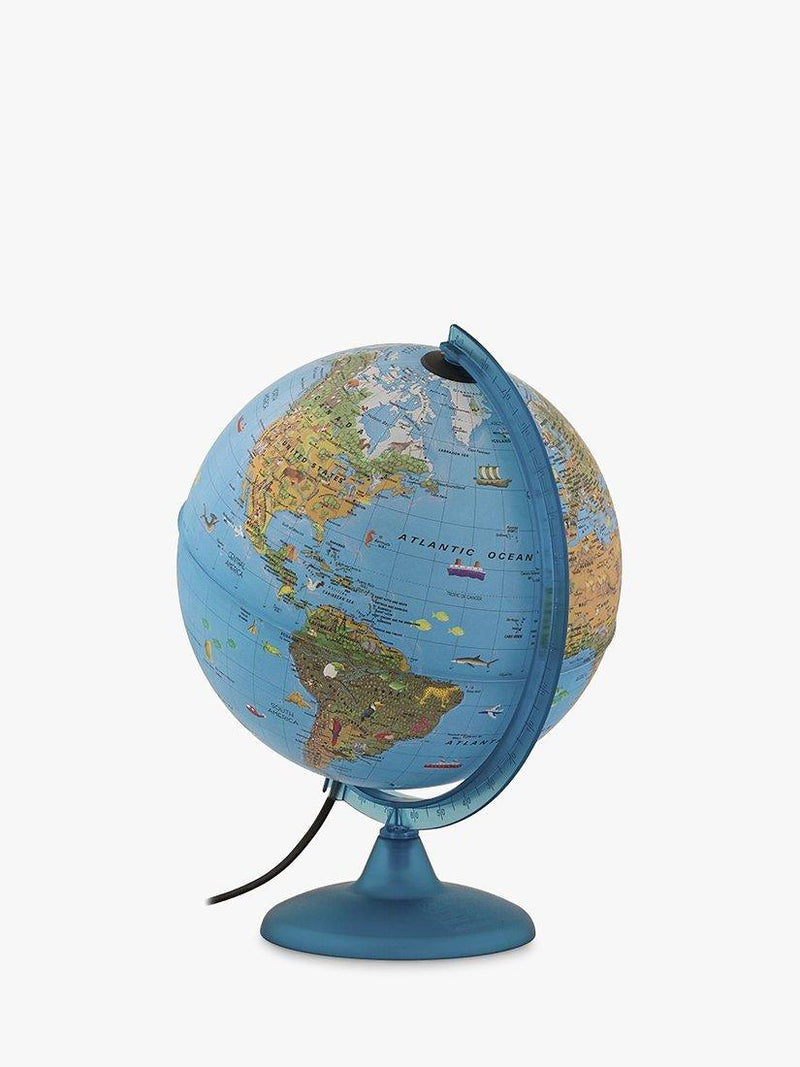 Nova Rico illuminated children's globe with animals 25cm, UK version