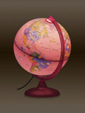 Nova Rico children's globe pink illuminated animals 25cm (British brand)