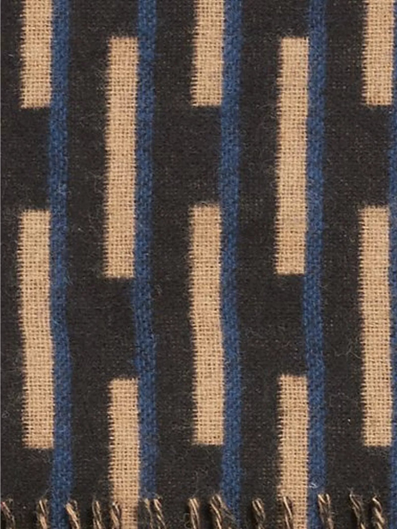 John Lewis Shetland Base Throw - Cobolt