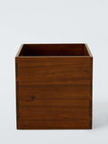 John Lewis mid-century timber storage box medium, UK version
