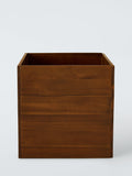 John Lewis mid-century timber storage box large (British brand)