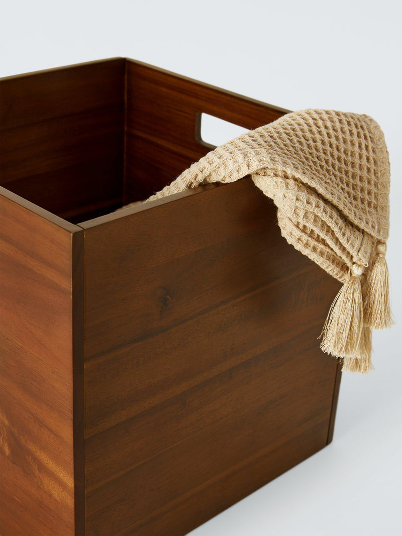 John Lewis mid-century timber storage box large (British brand)