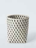 Woven Plastic Webbing Waste Paper Bin