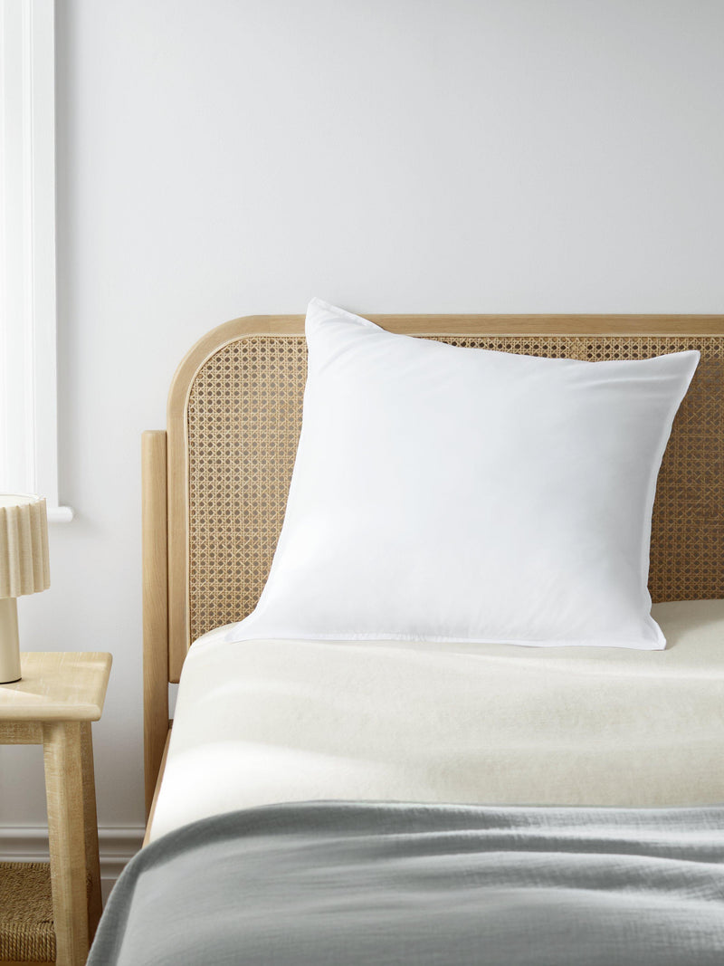 John Lewis synthetic square pillow medium washable, UK version