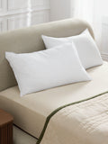 John Lewis synthetic soft touch washable standard pillow pair, medium, UK version