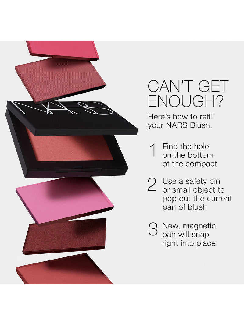 NARS Mini Blush seidiges, langanhaltendes Puder-Rouge 2,5g (britische Marke)