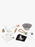 Janod veterinary case playset 15 accessories 16.5x9.5x21cm (British brand)
