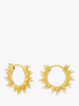 John Lewis Rachel Jackson London Electric Goddess Mini Huggie Hoop Earrings, Gold- Buy online at McGrocer