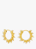 Rachel Jackson London mini huggie hoop earrings, imported from the UK